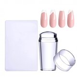  Set - Pečat i grebač za nail art Cene