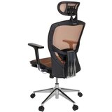 MID.YOU Vrtljiv Stol Venus One, Oranžna | Shoptok.si
