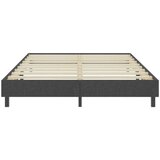 vidaXL Box spring okvir za krevet od tkanine sivi 140 x 200 cm | shoptok.hr