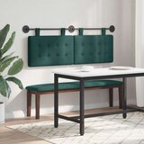  Držeće uzglavlje Zidne tkanina - Tamnozelena 120 cm bez LED | shoptok.hr