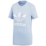 Adidas Majice s kratkimi rokavi Trefoil Modra Cene