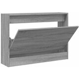 Ormarić za cipele sivi hrast 80x21x57 cm konstruirano drvo | shoptok.hr
