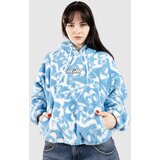 A-Lab Kendallie Star Eyes Pulover s kapuco light / pastel blue | Shoptok.si