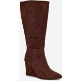 Boto Warm ladies wedge boots chocolate Rosina | ePonuda.com