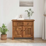  Komoda od masivnog drva mahagonija 75 x 30 x 65 cm | shoptok.hr