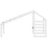Krov za dječji krevet bijeli 188 x 82 x 113 cm masivna borovina | shoptok.hr