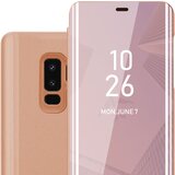 Cadorabo CARE, združljiv s Samsungom v Kunzit Pink - prozorno za zaščito z ogledalom z zrcalo z funkcijo stojala 360 stopinj zaščita, (20568702) Cene