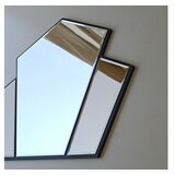 Hanah home Ogledalo Selfish, 95x76 cm, Crno | Eponuda.com