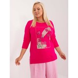 RELEVANCE Blouse-RV-BZ-8983.07-fuchsia | Shoptok.si