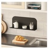 Hanah home zidna polica long pouch black