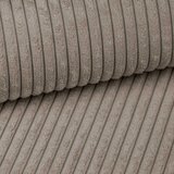 Bonami Selection Smeđe-siva sklopiva/s prostorom za odlaganje kutna garnitura od samta (s desnim kutom/u obliku slova "U") Tori – | shoptok.hr