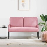  Sofe s jastukom 110cm Ružičasta Šperploča - Ružičasta 110 cm | shoptok.hr