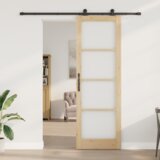 vidaXL klizna vrata s hardverskim setom 'ORKDAL'78x232 cm | shoptok.hr