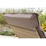 Gardenson Vrtni Ležalnik Andalusia, Nastavljiv, Blazina | Shoptok.si