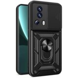 Onasi silikonski ovitek armor ring z zaščito kamere za xiaomi 13 lite - črn Cene