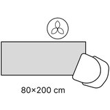 Elle Decoration Kremno bel/slonokoščen ročno tkan tekač iz mešanice volne 80x200 cm Majoli – | Shoptok.si