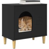  Mačja Kuća Crna 51 x 30 x 52 cm Konstruirano drvo | Eponuda.com