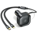 Usams PD 30W AVTOPOLNILEC Z USB-C KABLOM ZA LIGHTING BLACK, (22007286) | Shoptok.si
