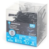 Aigostar led spoljna božićna girlanda 200xLED/8 funkcija 3xAA 5,3m IP44 hladno bela | Eponuda.com