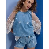 Sinsay Traper top s cvjetnim vezom | shoptok.hr