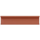  Polica na zidu 2 pcs Crvena 40 x 9 x 3 cm Konstruirano drvo | shoptok.hr