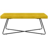  Klupa Žuta 110 x 40 x 45 cm Baršun | Eponuda.com