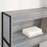 Ormarić za knjige Siva Sonoma 80 x 30 x 121 cm | Eponuda.com