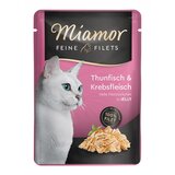 Finnern miamor feine filets, fileti u želeu tuna i kraba 100g Cene