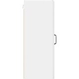 vidaXL Zidni kuhinjski ormarić Visoki sjaj bijela 30 x 31 x 80 cm | shoptok.hr