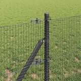  Zavarena žičana ograda za fiksaciju 10 x 0,6 m Siva Mreža | shoptok.hr