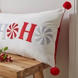 Catherine Lansfield Ukrasni jastuk s božićnim motivom od samta 60x30 cm Ho Ho Ho – | shoptok.hr