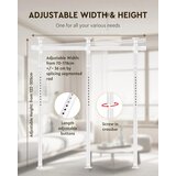 FOUNDGO 280x317 cm Nastavljiv okvir za pregrado prostora | Shoptok.si