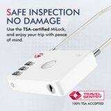 MiLi GPS Bluetooth MiLock Tracker HD-P16-L (samo za Apple) brava za prtljagu bijela | shoptok.hr