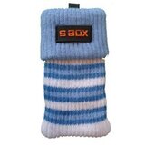  Čarapica za mobilni telefon SBOX MCF-S13 plavo-bijela 65x100mm Cijene