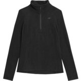 4f FLEECE 1/2 ZIP Ženska flis dukserica, crna, veličina | shoptok.hr