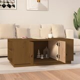  Stolić za kavu boja meda 100 x 50 x 41 cm od masivne borovine | shoptok.hr