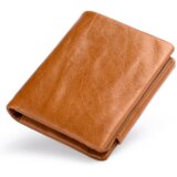 INF RFID varna usnjena denarnica za moške – trojna teža in vitkost Brown, (21639166) | Shoptok.si