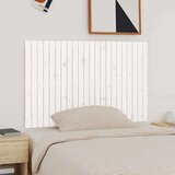  Stensko posteljno vzglavje belo 140x3x90 cm trdna borovina, (20739708) | Shoptok.si