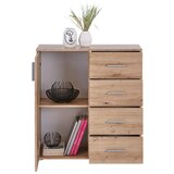 Mömax komoda ina 02, barva hrasta artisan | Shoptok.si