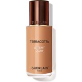 Guerlain Terracotta Le Teint Glow tekoči puder z učinkom osvetljevanja za naraven videz odtenek 4,5W Warm 35 ml | Shoptok.si