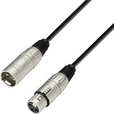 Adam Hall Mikrofonski kabel\, 10 m\, črnebarve\, ženski XLR-konektor/moški XLR-konektor K3MMF1000 (20428130) | Shoptok.si