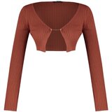 Trendyol Cardigan - Brown - Slim fit | shoptok.hr