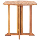  Preklopni vrtni stol 120 x 70 x 75 cm od masivne tikovine | shoptok.hr