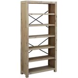  Polica za knjige sa 6 razina 80x30x170 cm masivno drvo bagrema | Eponuda.com