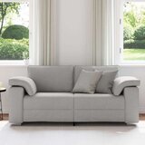  Dvosedežna zofe Oblak Siva 140 cm Tkanina, (22054453) | Shoptok.si