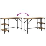  Stol Umjetnički hrast 120 x 50 x 75 cm Konstruirano drvo | shoptok.hr