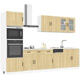  7-dijelni set kuhinjskih ormarića Kalmar konstruiranog drva | shoptok.hr