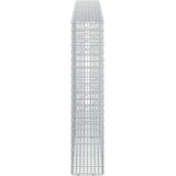  Gabion s žicom debljine 3,5 mm i mrežom 5x2,5 cm 200x20x100 cm | shoptok.hr