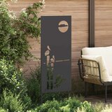  Privatnost u vrtu Crna 50 x 140 cm Hladno valjana čelična | shoptok.hr