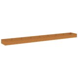  Povišena vrtna gredica 770 x 100 x 36 cm od čelika COR-TEN | shoptok.hr